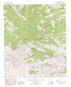Elevator Mountain USGS topographic map 33109b5