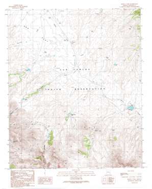Bonita Tank USGS topographic map 33109b7