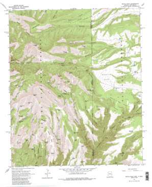 Maple Peak USGS topographic map 33109c1
