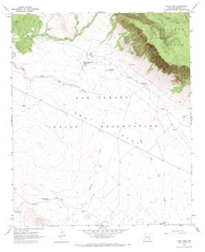 Tule Tubs USGS topographic map 33109c8
