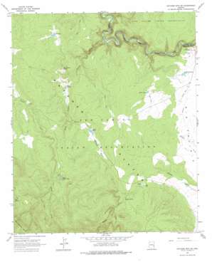 Natanes Mountains NE USGS topographic map 33109d7