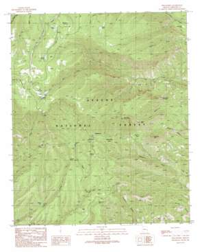 Strayhorse topo map