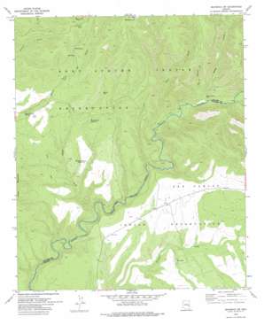 Maverick SW USGS topographic map 33109e6
