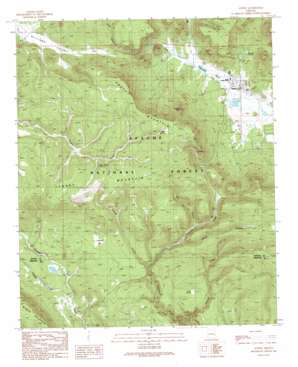 Alpine USGS topographic map 33109g2
