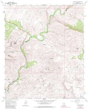 Christmas USGS topographic map 33110a6