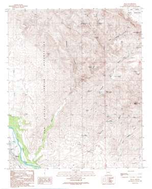 Bylas USGS topographic map 33110b1