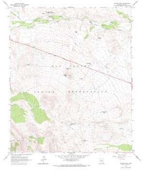 Bucket Mountain USGS topographic map 33110c5