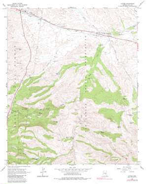 Cutter USGS topographic map 33110c6