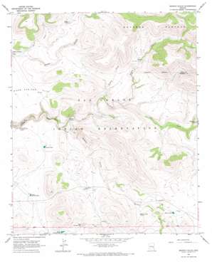 Bronco Gulch USGS topographic map 33110d2
