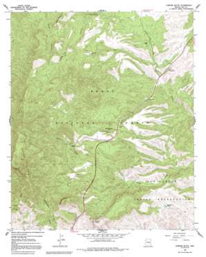 Chrome Butte USGS topographic map 33110e6