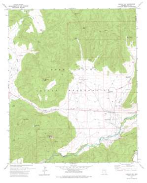Canyon Day USGS topographic map 33110g1
