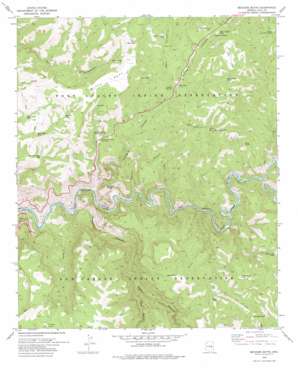Beckers Butte topo map