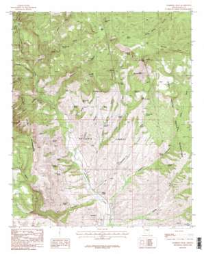 Sombrero Peak USGS topographic map 33110g7