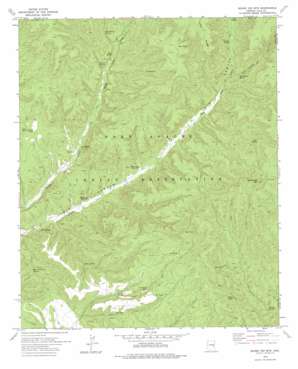 Round Top Mountain USGS topographic map 33110h1