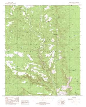 Double Buttes USGS topographic map 33110h6