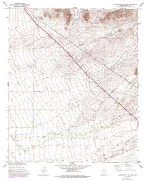 Superstition Mountains SW USGS topographic map 33111c4