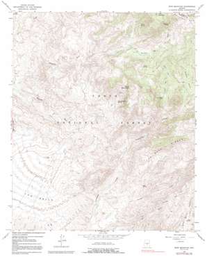 Mine Mountain USGS topographic map 33111f4