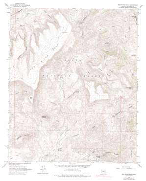 New River Mesa topo map