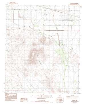 Tonopah USGS topographic map 33112d8