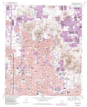Phoenix North USGS topographic map 33112e1
