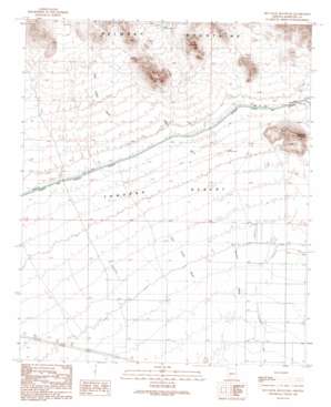 Hot Rock Mountain USGS topographic map 33112e8