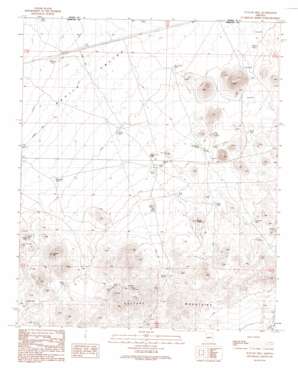 Outlaw Hill topo map