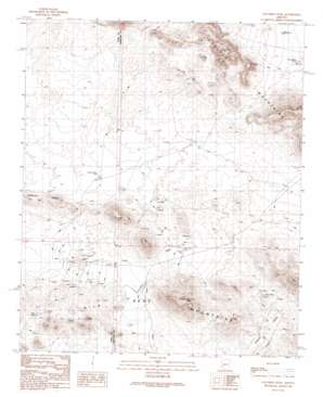 Columbus Peak USGS topographic map 33113c3