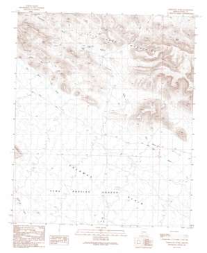 Cementosa Wash USGS topographic map 33113c6