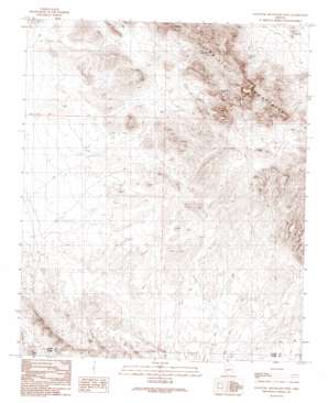 Eagletail Mountains West USGS topographic map 33113d4
