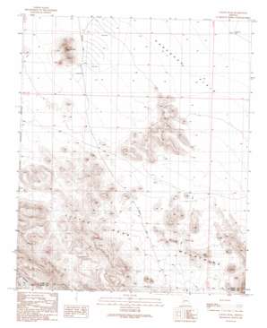 Coyote Peak USGS topographic map 33113d6