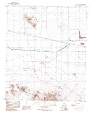 Lone Mountain USGS topographic map 33113e4