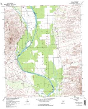 Cibola USGS topographic map 33114c6