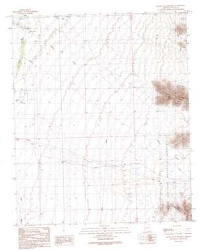 South of Quartzsite USGS topographic map 33114e2