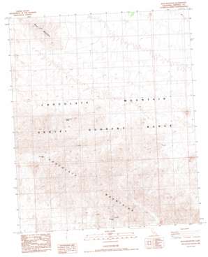 Blue Mountain USGS topographic map 33115b1