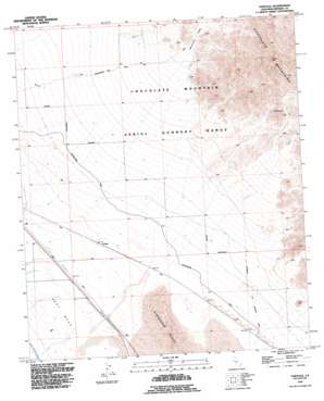 Tortuga USGS topographic map 33115b3