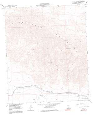 Orocopia Canyon USGS topographic map 33115e7