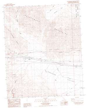 Cottonwood Basin USGS topographic map 33115f8