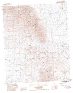 Palen Pass USGS topographic map 33115h1