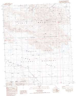 Pinto Mountain USGS topographic map 33115h7