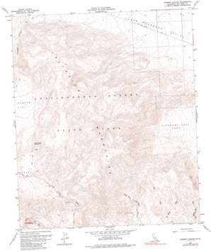 Harper Canyon USGS topographic map 33116a2