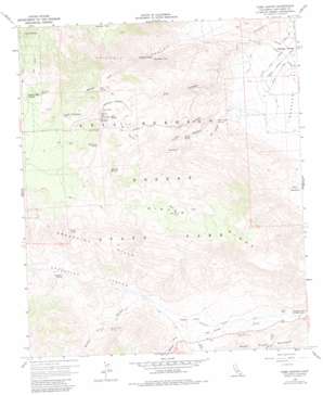 Tubb Canyon USGS topographic map 33116b4