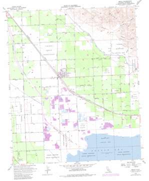 Palm Springs USGS topographic map 33116e1