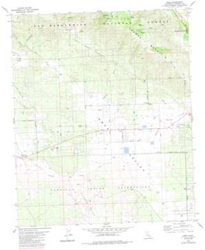 Anza USGS topographic map 33116e6