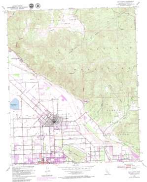 San Jacinto USGS topographic map 33116g8