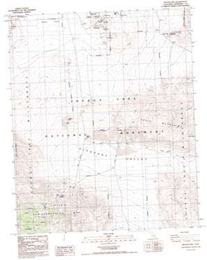 Malapai Hill USGS topographic map 33116h1
