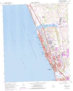 Encinitas USGS topographic map 33117a3