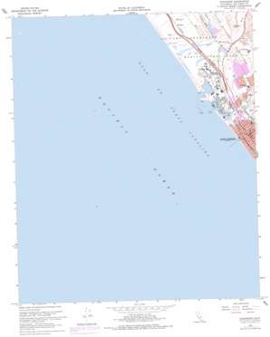 Oceanside USGS topographic map 33117b4