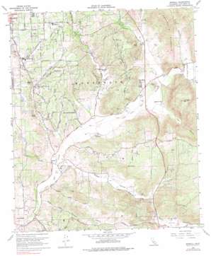 Bonsall USGS topographic map 33117c2