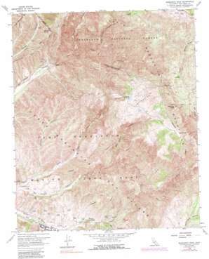 Margarita Peak USGS topographic map 33117d4