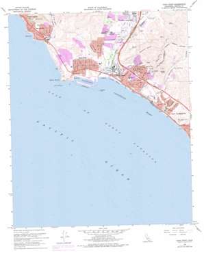 Dana Point USGS topographic map 33117d6